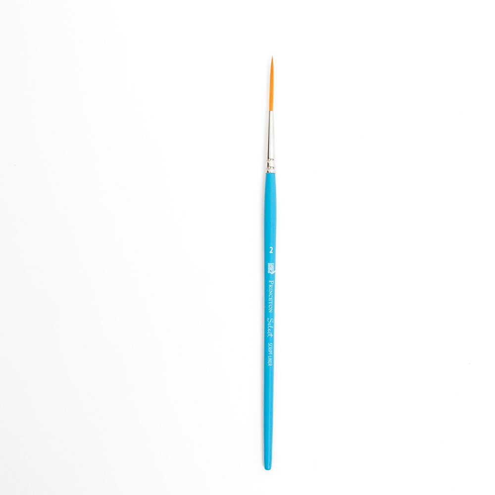 Princeton, Brush Liner, Art & School, Select, Synthetic, Script Liner, 2, 146113